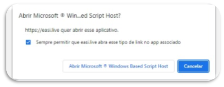 Permitir abrir link VNC