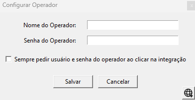 Configuração de Integração