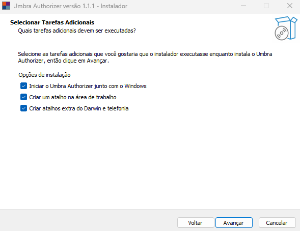 Configuração de Integração