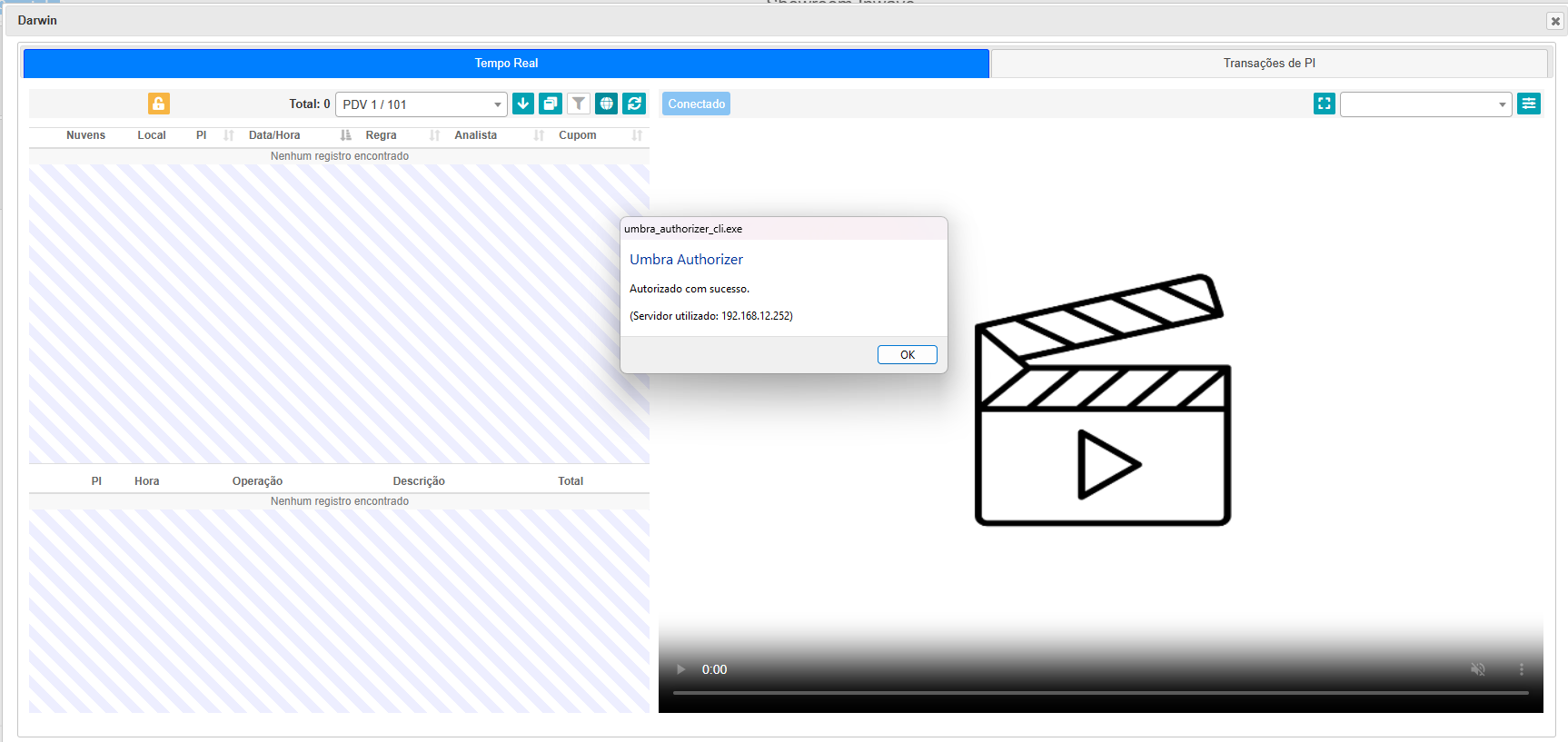 Configuração de Integração